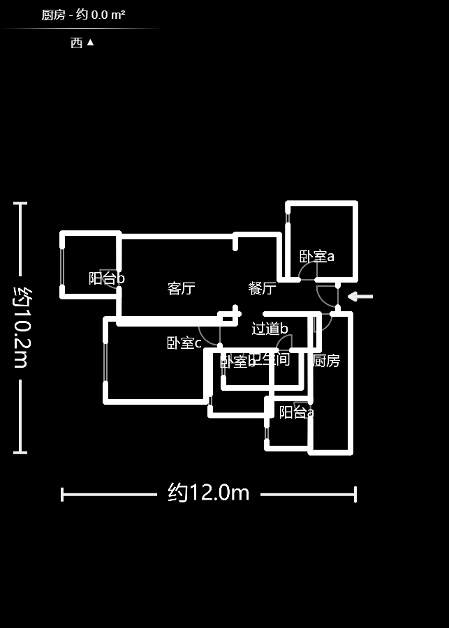 欧莱雅郡 3室2厅1卫 55.8万 欧莱雅郡 3室2厅1卫 55.8万户型图