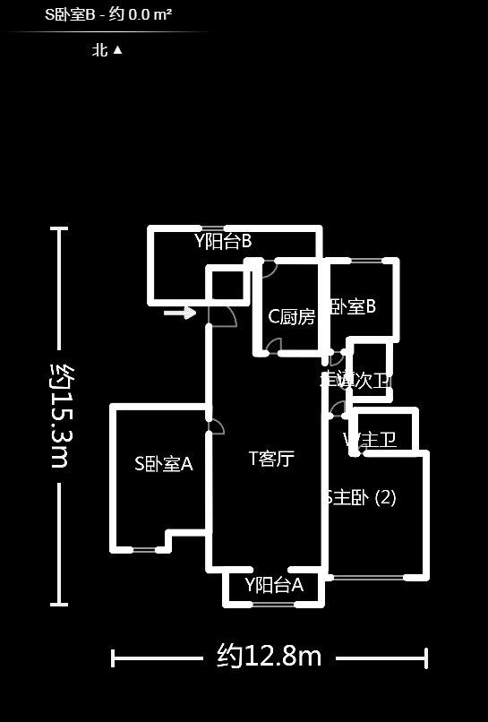 托斯卡纳  4室2厅2卫   243.00万户型图