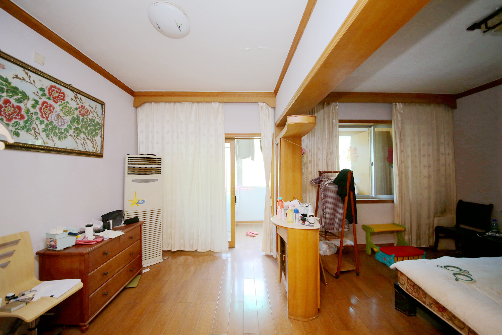 安全厅宿舍阳光小区（湘湖渔场阳光小区)  3室2厅1卫   88.00万卧室