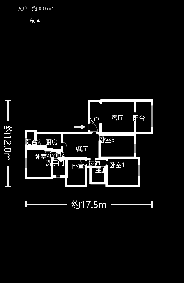 锦绣世纪  4室2厅2卫   158.00万户型图