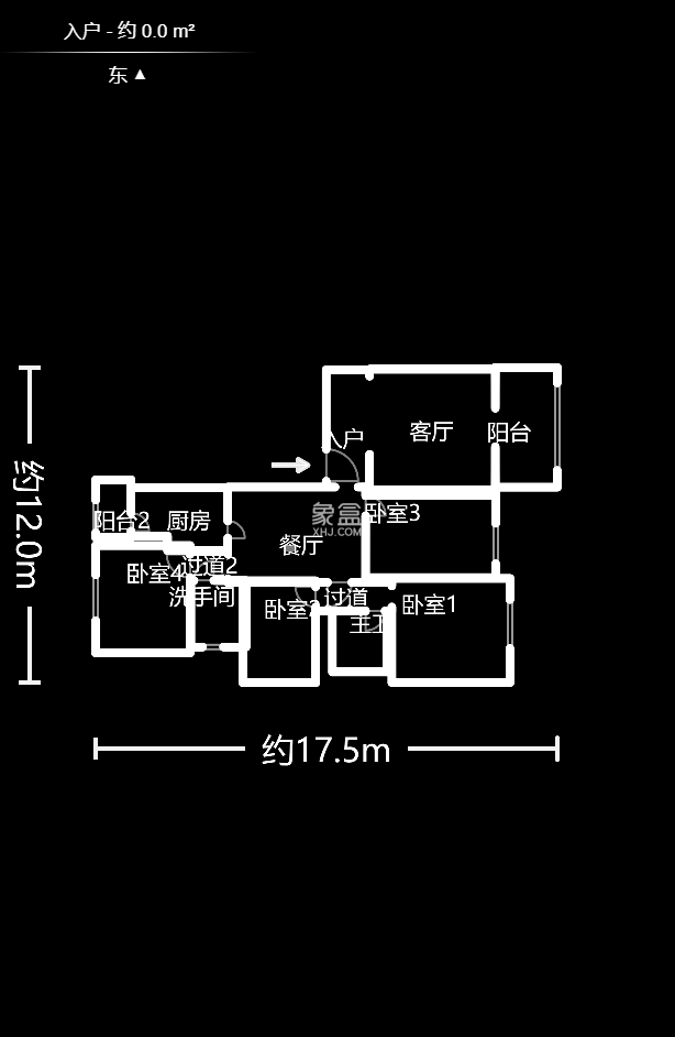 锦绣世纪  4室2厅2卫   158.00万户型图