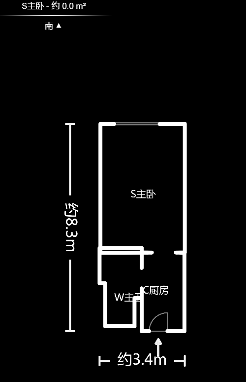 旭辉国际广场（永升商业广场）  1室1厅1卫   58.00万户型图