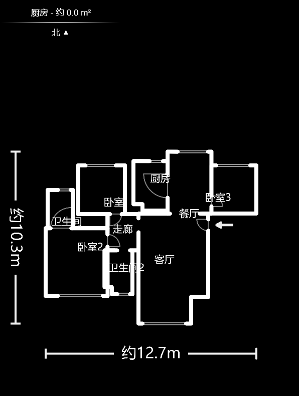 佳美紫郡 3室2厅2卫 2000.0元/月 佳美紫郡 3室2厅2卫 2000.0元/月户型图