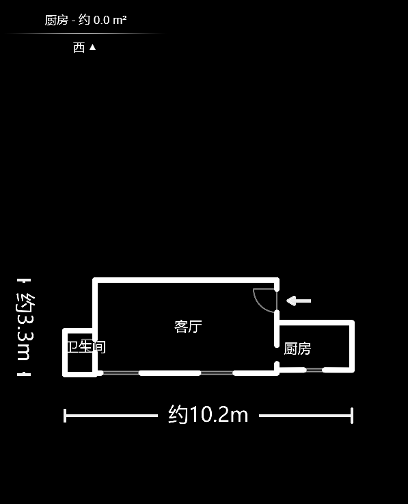 大地金墅  1室1厅1卫   48.00万户型图