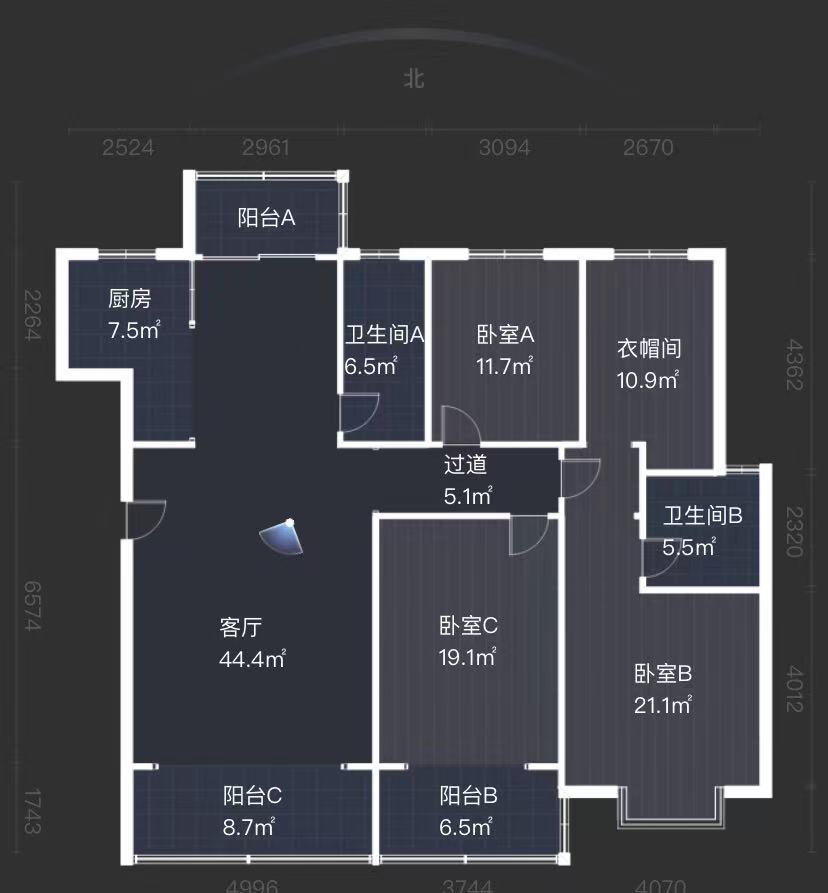 利江花园 4室2厅2卫 86.0万 利江花园 4室2厅2卫 86.0万客厅