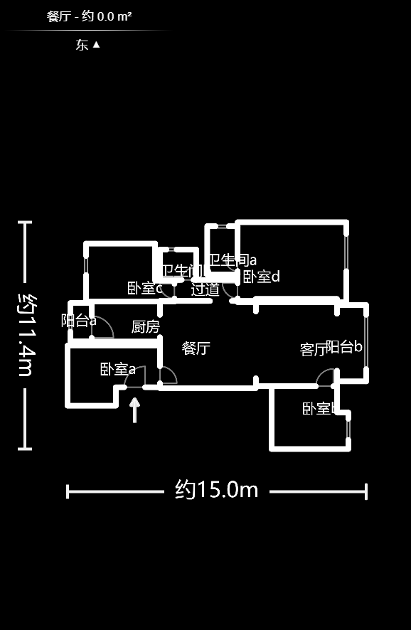 佳兆业水岸新都  4室2厅2卫   78.00万户型图