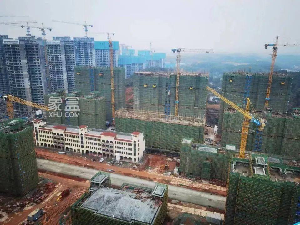 3月10日开福区荷叶美苑安置房封顶，预计年底完工，可安置指标1232个！