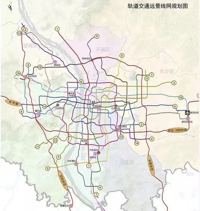 长沙地铁第四轮规划的“延长线”，哪4条有望纳入？