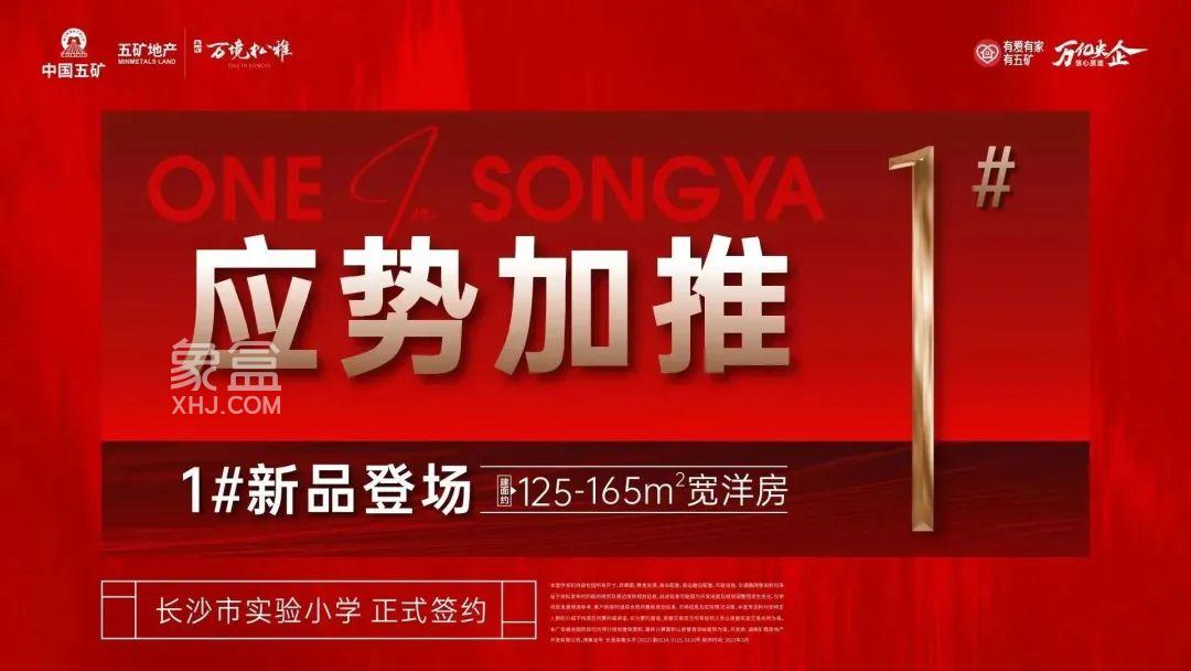【报名季】五矿万境松雅1栋建面125-165㎡加推，市实验小学建面125-177㎡大平层+叠墅热销中！