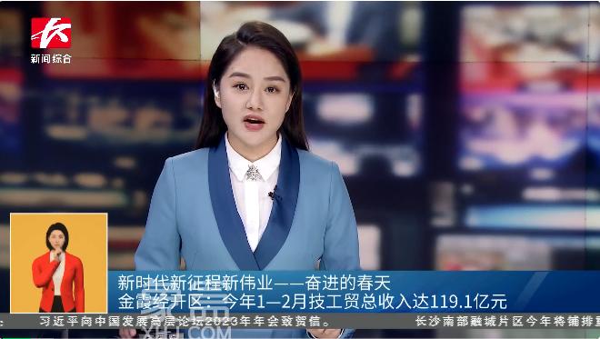 2023年1-2月金霞經(jīng)開區(qū)技工貿(mào)總收入達(dá)119.1億元，同比增長4.68%！