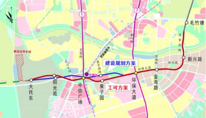 【地铁好房节】地铁5号线南延线传来新消息！站点图曝光，有几处变化！