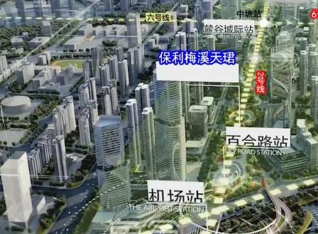 保利梅溪湖二期純新盤曝光，“天字系”產(chǎn)品、中軸核心成熟配套！