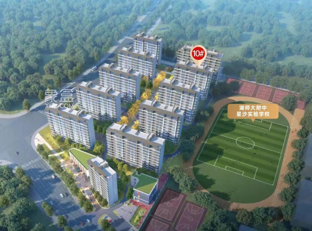 爱情公望府10栋洋房20栋高层加推，师大附中星沙实验学校旁建面108-173㎡热销中！