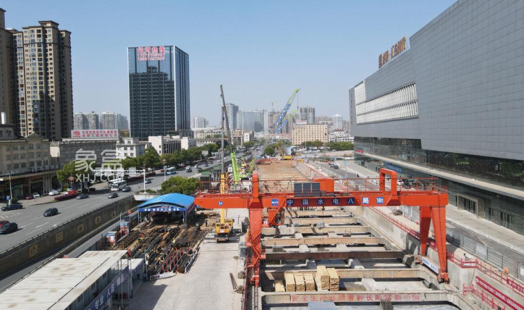 4月17日長沙地鐵7號線汽車南站、環(huán)保大道站封頂，預(yù)計2027年開通運營！