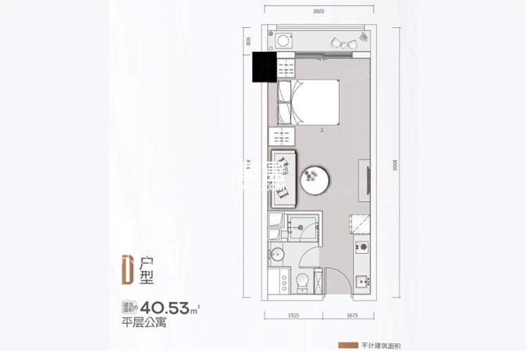 D户型-平层公寓