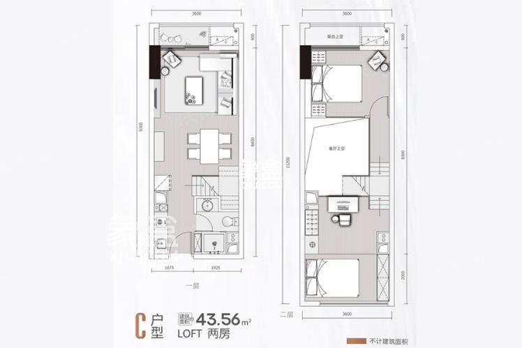 C户型-LOFT公寓