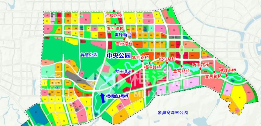 1.68亿！梧桐路3号桥将开工！梅溪湖欲打通其主干道！