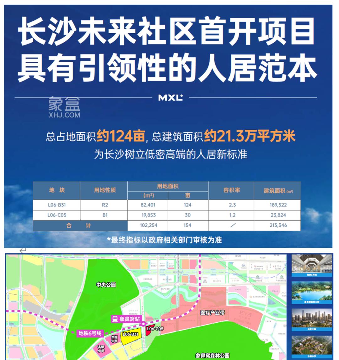 土拍新动向——湘江集团大王山、梅溪湖片区优质土地推介！