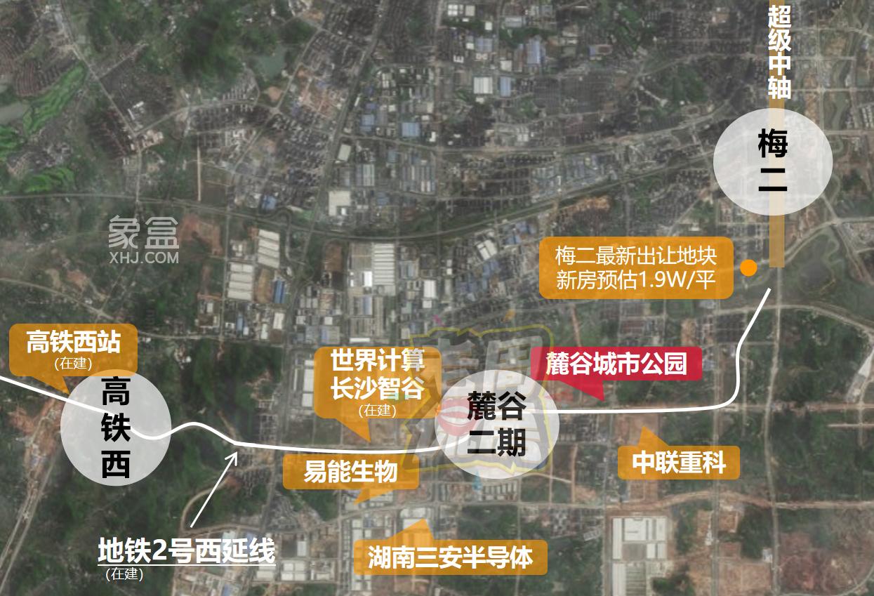 【上新季】共82栋！国企超级大盘“麓谷城市公园”来啦！营销中心即将开放！