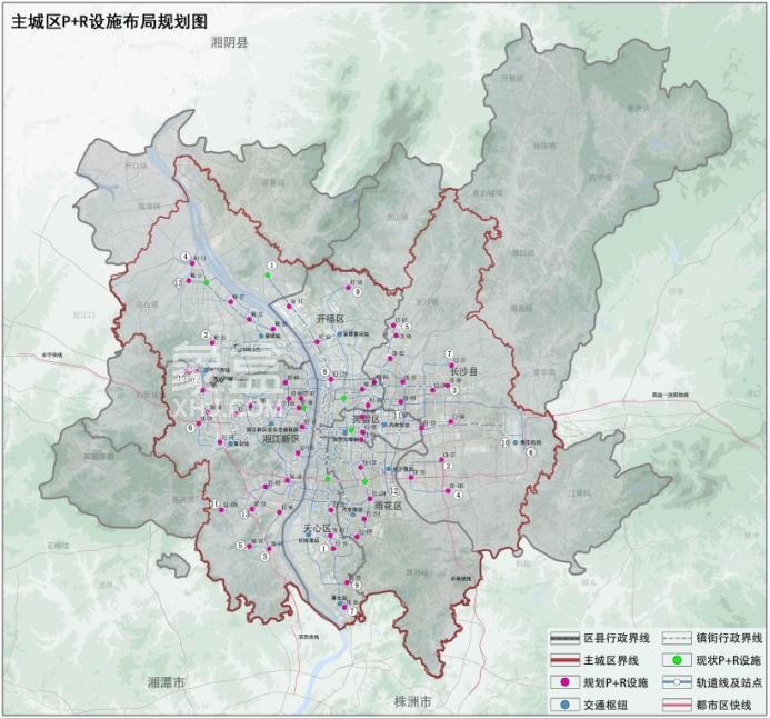 关注！长沙最新地铁规划图公布！8-13号线走向曝光！