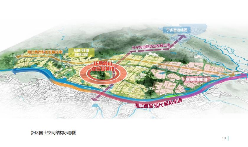 “湖南湘江新區(qū)”規(guī)劃公示！“梅溪湖”主中心！