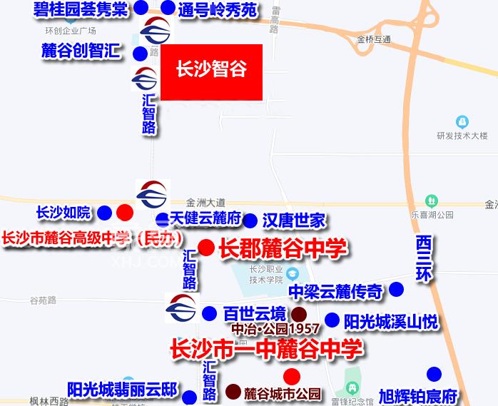 【毕业季】河西这片几十栋写字楼在建！周边多盘在售！
