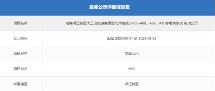 大王山一线江景地块规划修改，1.3容积率纯住宅社区！