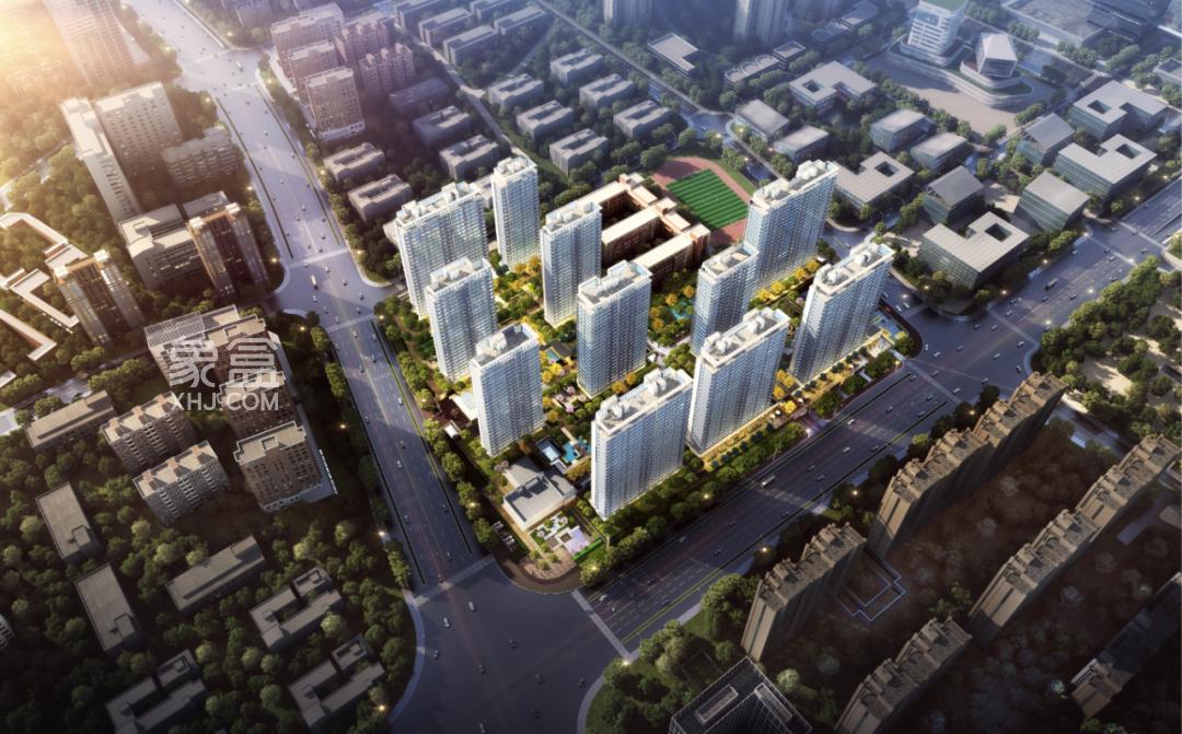 6月10日招商蛇口滨江境峯境展示区已开放，滨江新城建面190-347㎡大平层热销中！