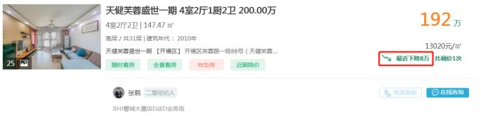 6月15日好房急售：梅溪湖毛坯四房直降18万，配套周南中小学！