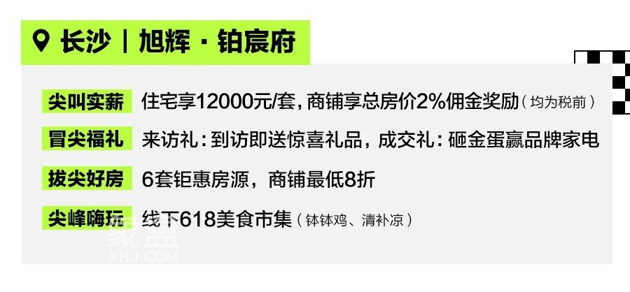 長(zhǎng)沙旭輝國悅府、旭輝鉑宸府、旭輝鉑悅湘江等7盤聯(lián)動(dòng)，618不走彎路攻略曝光！