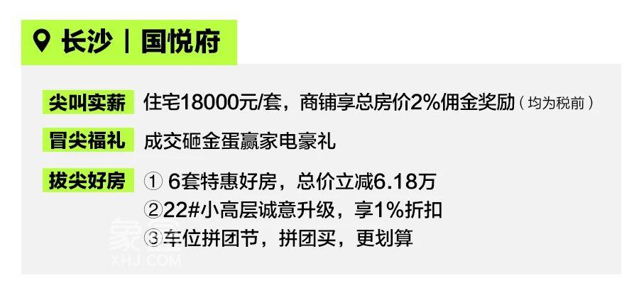 長(zhǎng)沙旭輝國悅府、旭輝鉑宸府、旭輝鉑悅湘江等7盤聯(lián)動(dòng)，618不走彎路攻略曝光！