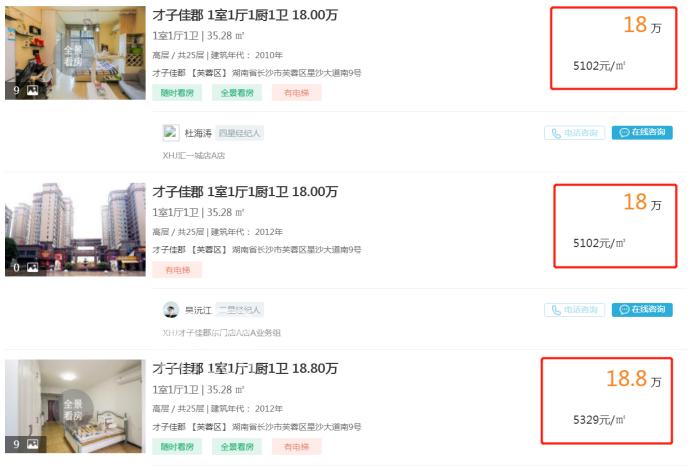 在长沙买小户型的二手房有哪些选择?——芙蓉区篇 在长沙买小户型的二手房有哪些选择?——芙蓉区篇