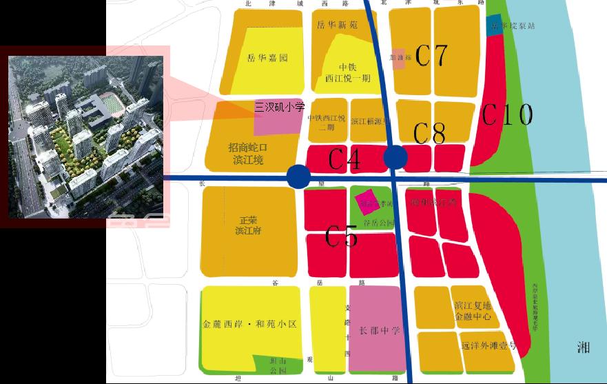 滨江“岳麓一小”建设速度飞快！紧挨“招商蛇口滨江境”！