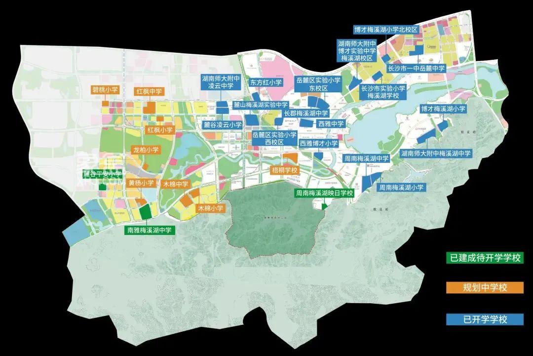“梅二”新增一所品牌高中——南雅梅溪湖中学！9月开学，共800个学位！