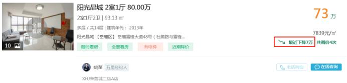 8月7日好房急售：金星北毛坯四室直降15萬(wàn)，讀師大附中！