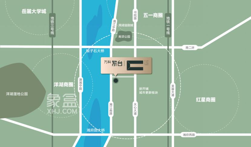 万科紫台20栋建面208-326㎡江景大平层，75席即将入市！