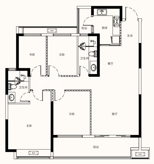 【夏日安家节】振业悦江府5大全栖生活配套，省政府建面132-138m²江岸大平层热销中！