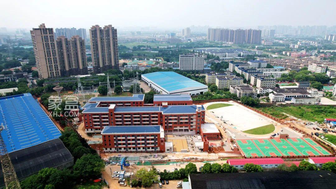 長(zhǎng)沙縣泉塘四小項(xiàng)目完成全部主體工程，預(yù)計(jì)8月底前交付使用！