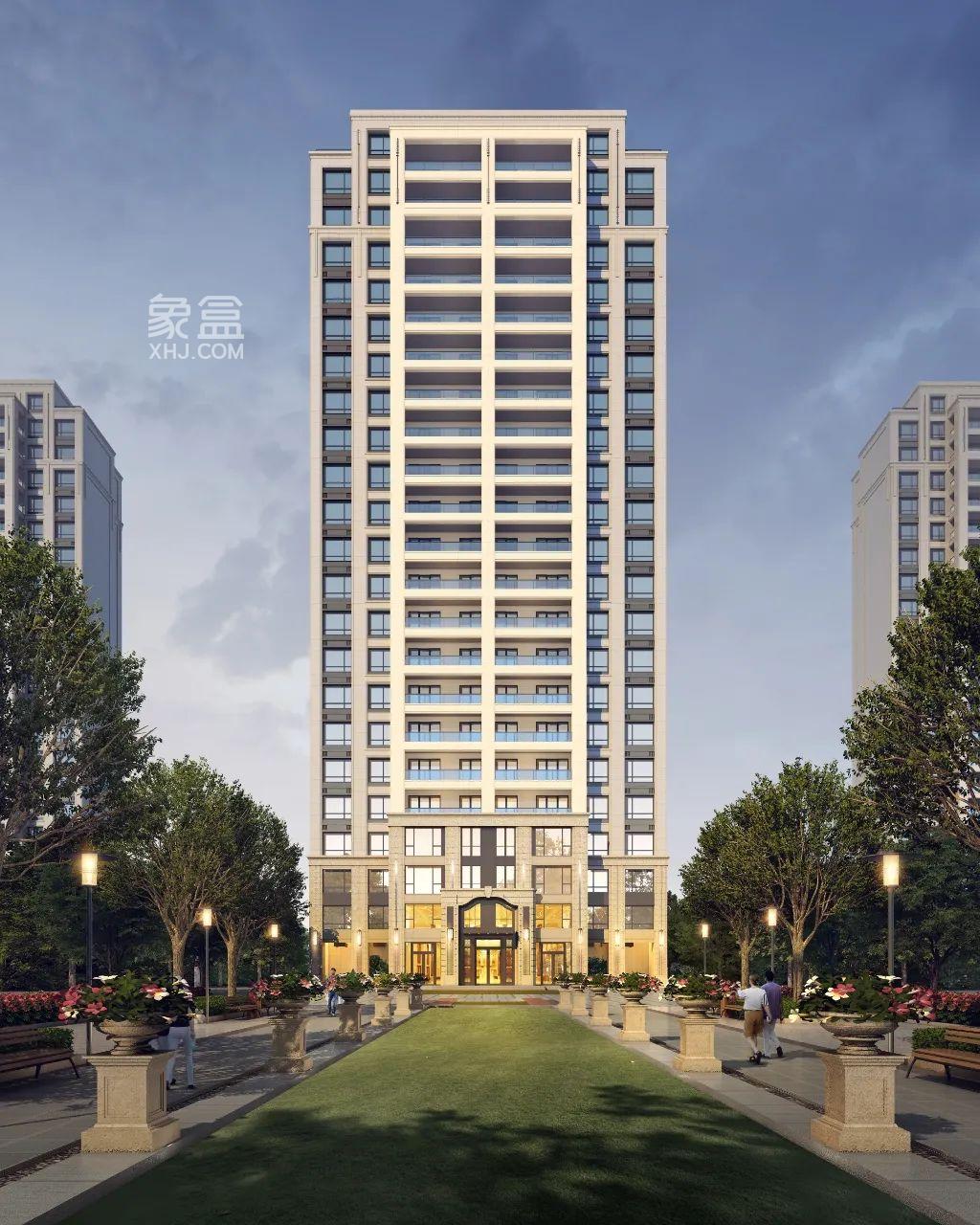 天城上和珺建面230-277㎡大平層，省府新古典建筑即將入市！