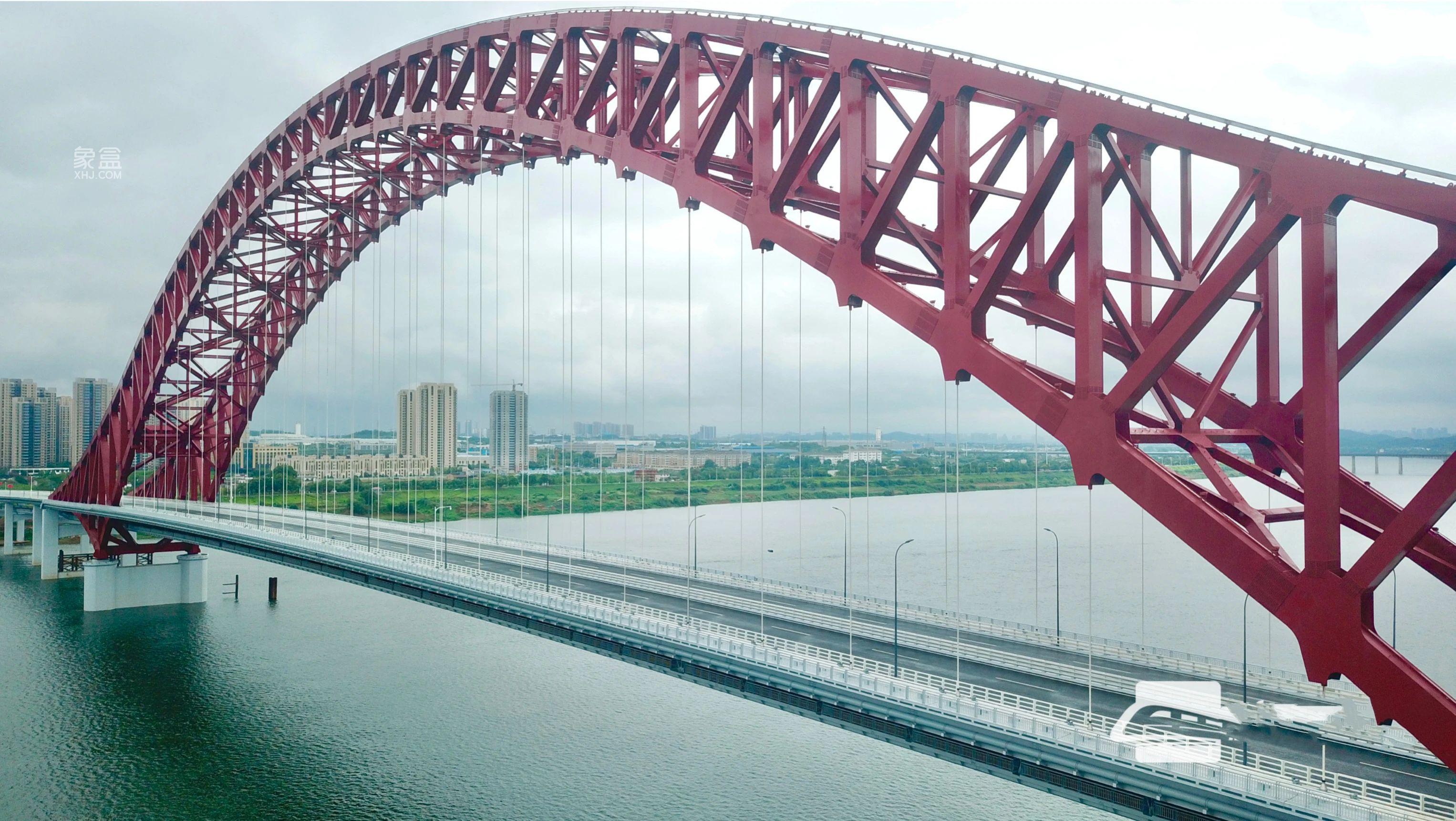 8月28日株洲第八座跨江大桥清水塘大桥正式通车！