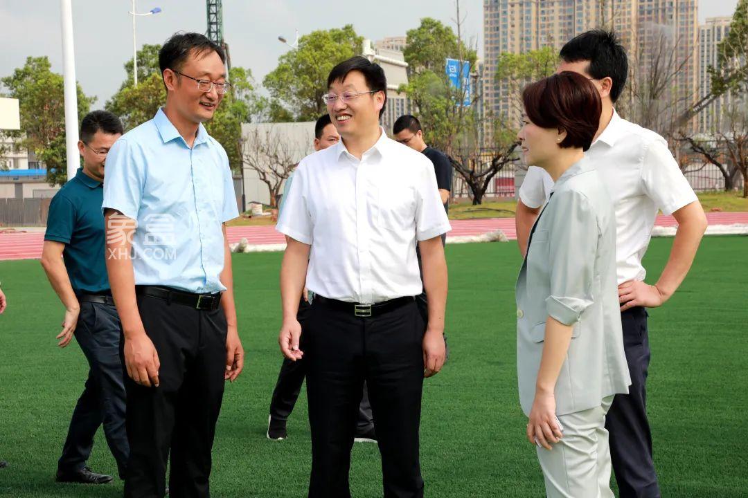 【开学季】8月30日周志军率队督查师大附中双语树人、幸福学校等及配套道路建设工作！