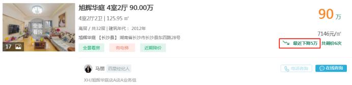 9月4日好房急售：星沙地鐵口毛坯兩房降價(jià)！