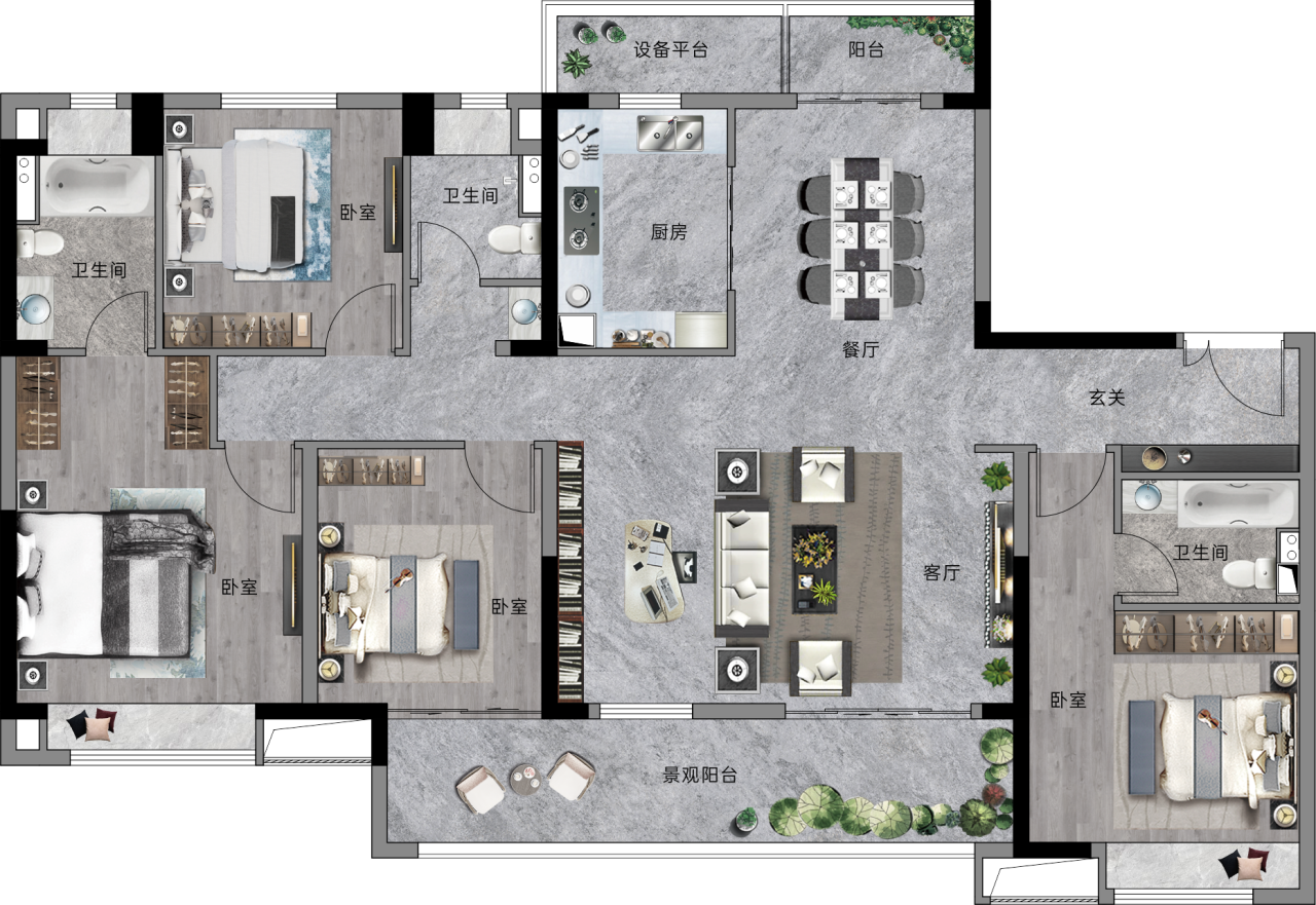 麓谷城市公园A4栋建面170㎡大平层,一中麓谷中学旁国企房! 麓谷城市公园A4栋建面170㎡大平层,一中麓谷中学旁国企房!