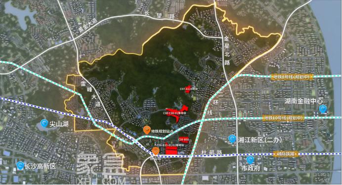 長沙地鐵8號(hào)線不走金星路，改走西二環(huán)了嗎？