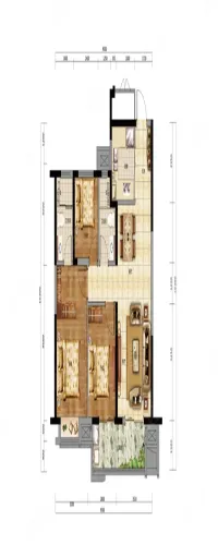 中建壹品澜庭户型图