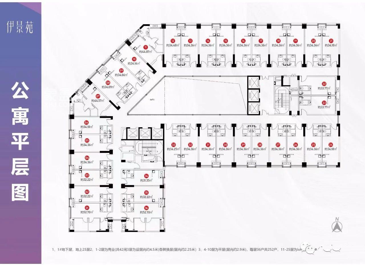 卓越伊景苑建面31-52㎡loft公寓，總價15.8萬搶占南雅中學！