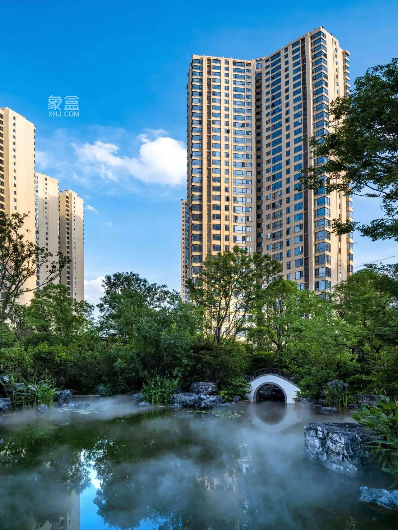 【金九置业季】建投象山国际建面228㎡瞰湖大平层，博才建业学校建面109-284㎡热销中！