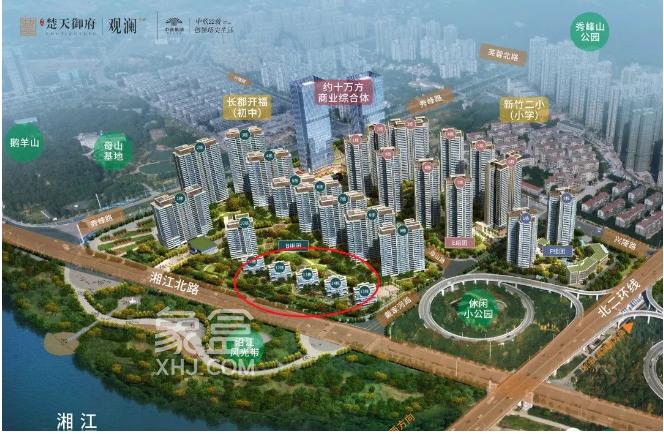 【金九置业季】中欣楚天御府观澜——主城一线阚江大平层，配套近乎完美！