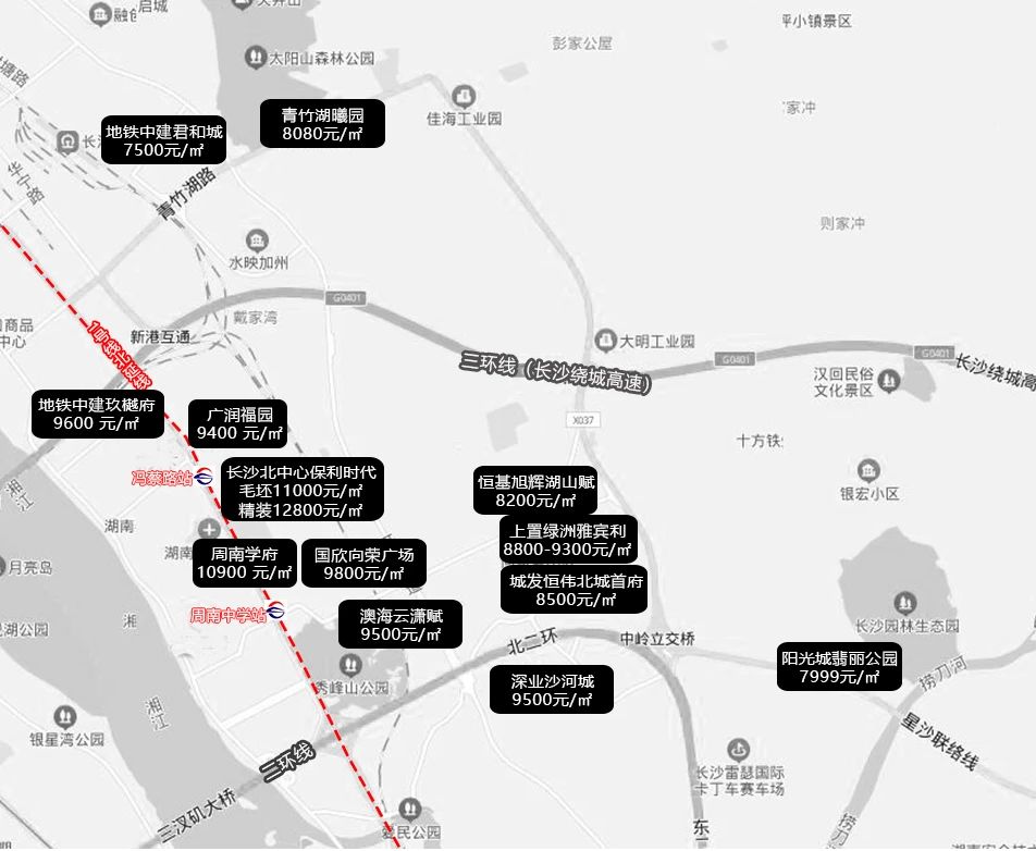 【金九置业季】长沙“刚需”购房首选——“开福北片区”在售楼盘盘点！