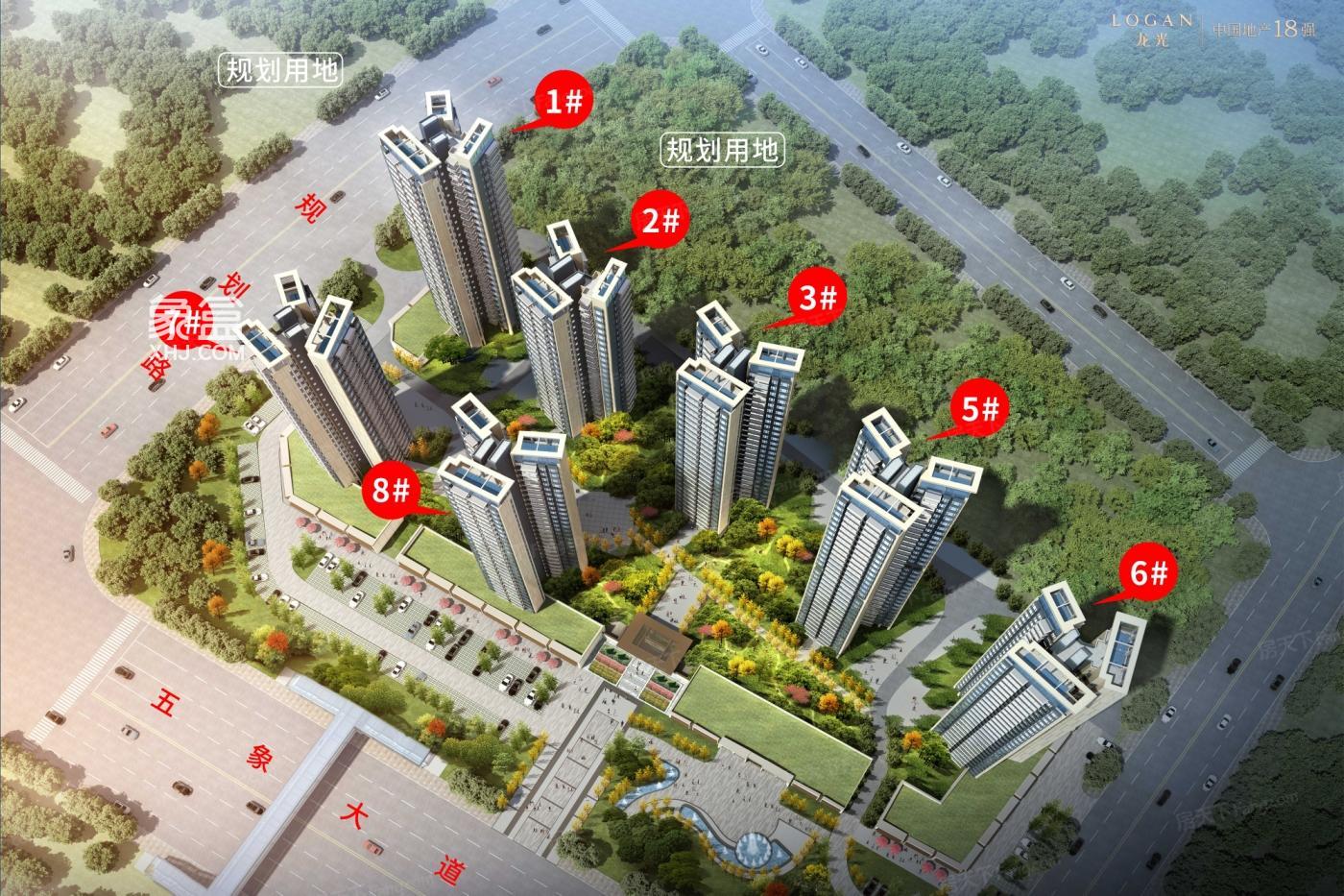 【在售】龙光玖悦府由龙光地产开发建设 价格8999元/㎡